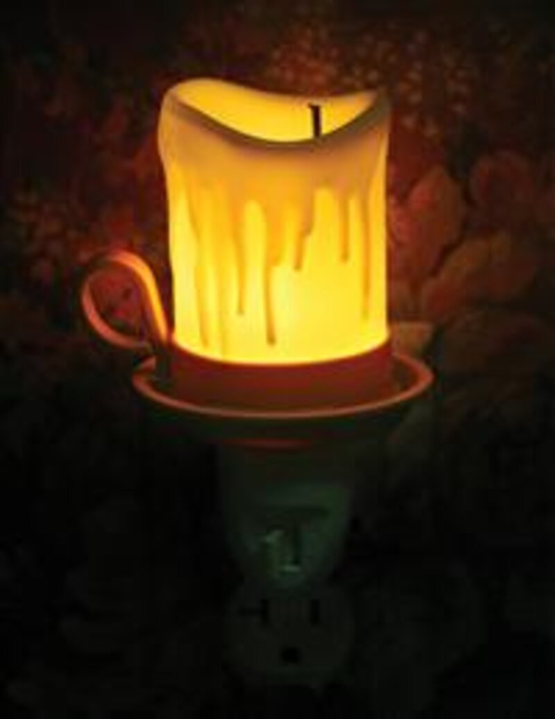 Drippy Old Candle Nightlight image 1